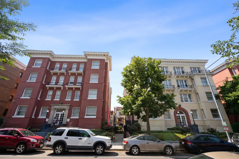 Exterior View of R Street Apartments